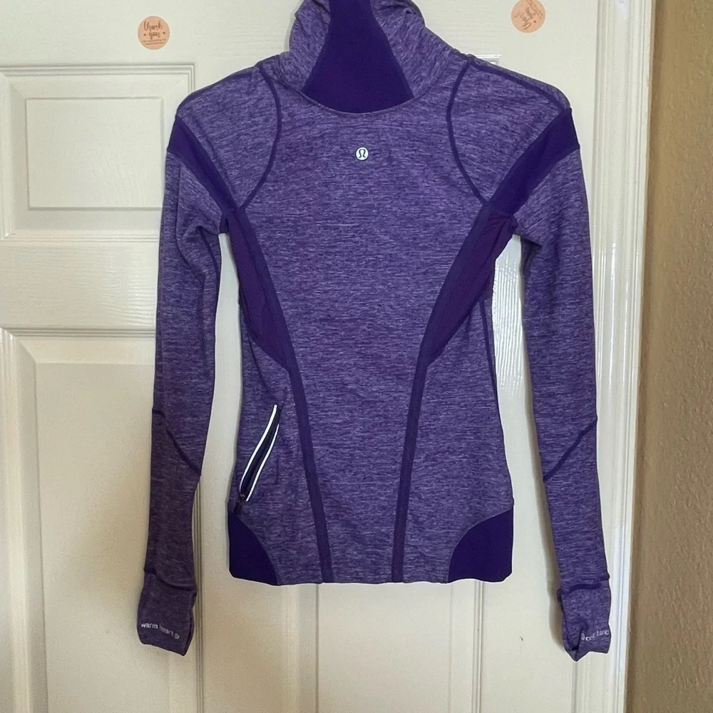 Lululemon Half Zip Pullover Size 4 - Picture 13 of 14